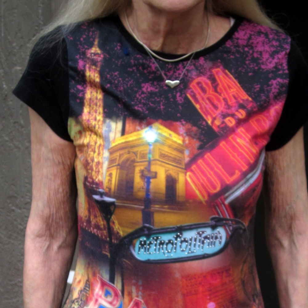 Disney colorful sparkly T SZ S